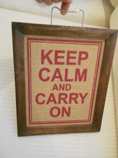 Keep calm carry for sale  Kauneonga Lake