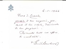 1966 vaticano auguri usato  Milano
