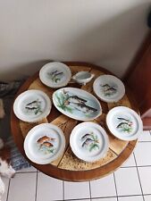 Service poisson porcelaine d'occasion  Viriat