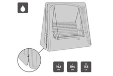 Garden swing seat for sale  LOUGHBOROUGH
