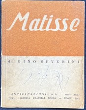 Severini gino matisse usato Severini gino matisse usato  Italia