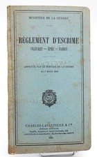 Escrime ministère guerre d'occasion  Toulouse-