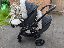 Egg pram black for sale  BINGLEY