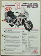 Honda gl1200a gold for sale  LEICESTER