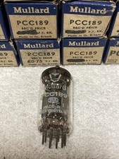 Pcc189 mullard new for sale  STEVENAGE