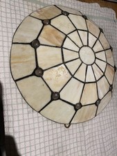 Tiffany style cream for sale  BEACONSFIELD