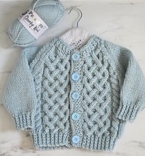Hand knitted baby for sale  ALLOA