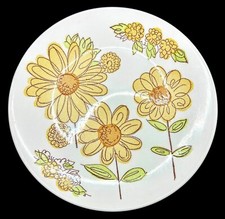 Prato de jantar vintage âncora Ironstone olhos castanhos Susan branco amarelo 10,5 comprar usado  Enviando para Brazil