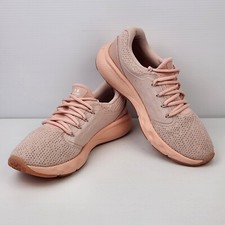 Tênis de corrida Under Armour feminino carregado Vantage malha rosa EUA 9 Reino Unido 6,5 comprar usado  Enviando para Brazil