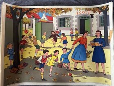 Affiche scolaire ancienne d'occasion  Avallon