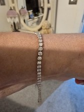 Carat diamond tennis for sale  FRODSHAM