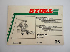 Stoll r320 schwader usato  Spedire a Italy