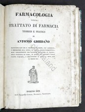Giordano farmacologia ossia usato  Vimodrone