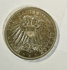 Reichsmark lübeck 1910 gebraucht kaufen  Babenhausen