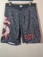 Shorts Wicked Y2K MMA Elite Med Training Grappling Jiu Jitsu BJJ Dragon Board, usado comprar usado  Enviando para Brazil