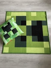 Minecraft creeper rug for sale  MARKET HARBOROUGH