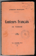 Conteur francais terroir d'occasion  France