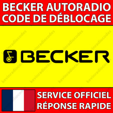 Becker radio code d'occasion  Lyon III