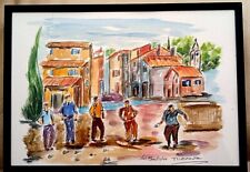 Watercolor boulistes provence d'occasion  Expédié en Belgium