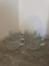 Set glass mugs for sale Set glass mugs for sale  PONTEFRACT