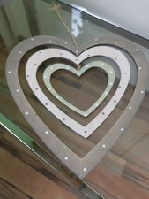 Deko herzkranz holz gebraucht kaufen  Baltmannsweiler