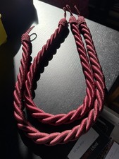 Pair burgundy rope for sale Pair burgundy rope for sale  DUNFERMLINE