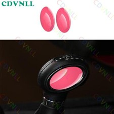 Para Mini Cooper Clubman F54 Rosa Brilhante Console Central Tampa de Botão de Mudança de Engrenagem 2*, usado comprar usado  Enviando para Brazil
