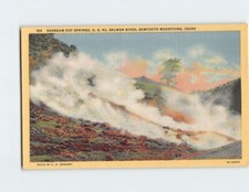 Cartão postal Sunbeam Hot Springs EUA 93 Salmon River Sawtooth Mountains Idaho EUA, usado comprar usado  Enviando para Brazil