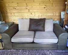 Chocolate brown fabric for sale  BASINGSTOKE