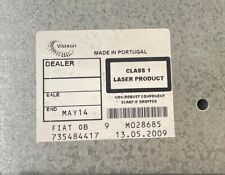 CODICE SBLOCCO PIN RADIO FIAT STILO E BRAVO VISTEON SERIE M INVIO CODE IMMEDIATO comprar usado  Enviando para Brazil