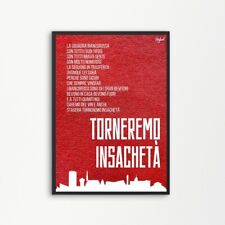 Poster quadro calcio usato  Nardo