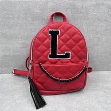 Mini mochila acolchoada Justice Initial L joaninha vermelha comprar usado  Enviando para Brazil