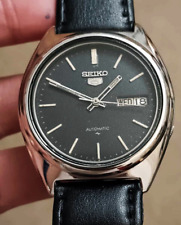 Vintage seiko black for sale  CHESTERFIELD