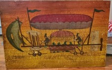 Vintage pyrography wood for sale  Brooklyn