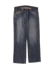 WRANGLER Męskie Dakota Straight Jeans W33 L30 Niebieskie Bawełna AW02, używany na sprzedaż  Wysyłka do Poland