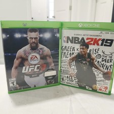 Conjunto combo NBA 2K19 Microsoft Xbox One e UFC para Xbox e Playstation 4 comprar usado  Enviando para Brazil
