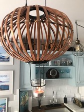 Bamboo lamp shade for sale  BIRMINGHAM