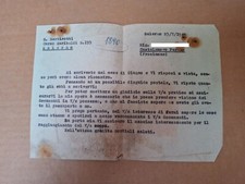 Documento emigrazione castelnu usato  Casandrino