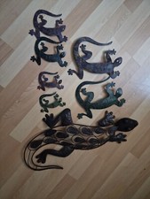 Gecko wandhänge metall gebraucht kaufen  Duisburg