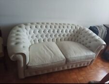 Coppia divani chesterfield usato  Milano