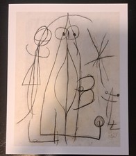 Joan miro carton d'occasion  Paris V