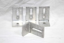 Suporte de montagem em painel prata montagem solar pé L 4 peças para sistema fotovoltaico de telhado #585 comprar usado  Enviando para Brazil