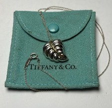 18k gold leaf necklace for sale  Cleveland