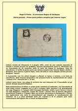 Regno sardegna em. usato  Carovigno
