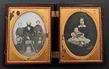 Victorian pair daguerreotypes for sale  UK