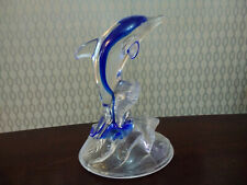 Dolphin figurine blue for sale  BRIDGEND