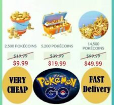 Usado, Pokecoins Pokemon GO por MUITO BARATO - 1.200-101.500 moedas comprar usado  Enviando para Brazil