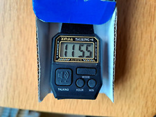 Talking digital watch for sale  BIRMINGHAM