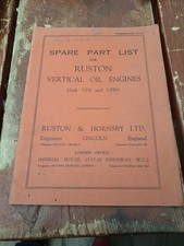 Ruston vertical oil for sale  BOURNE