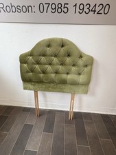 Vintage single headboard for sale  STANLEY